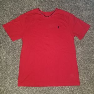 Polo V-neck | Boys Size L 14/16